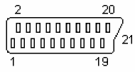 21 PIN SCART MALE